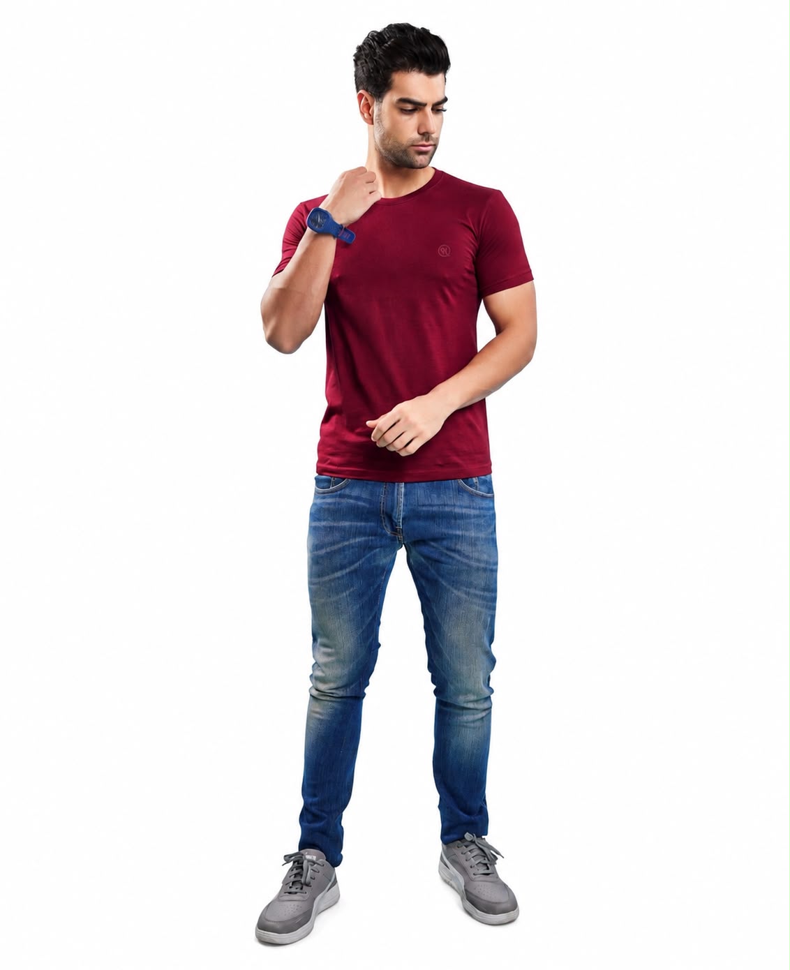 Newzy Plain Round Neck T-Shirt