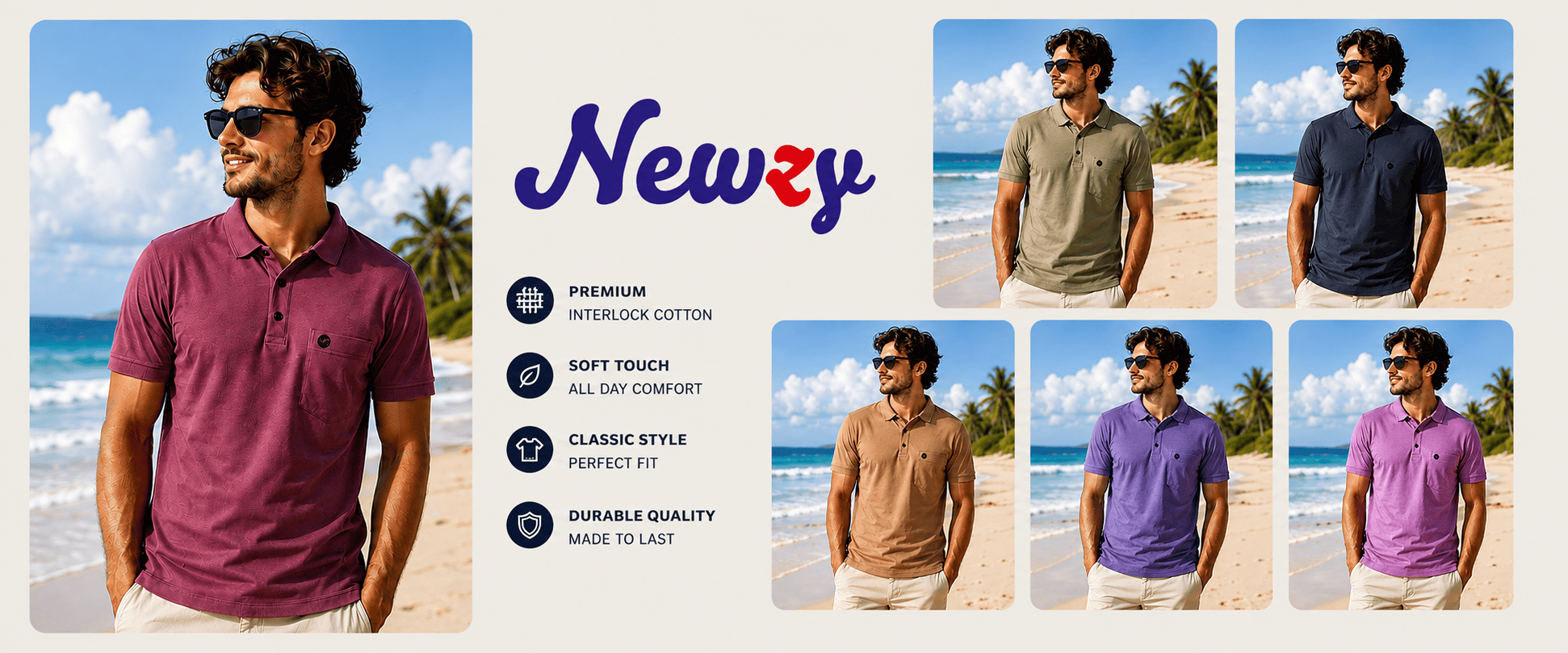 Trendy fashion for everyone.