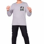 Sea Doll Kids Corner T shirts - LIGHT GREY