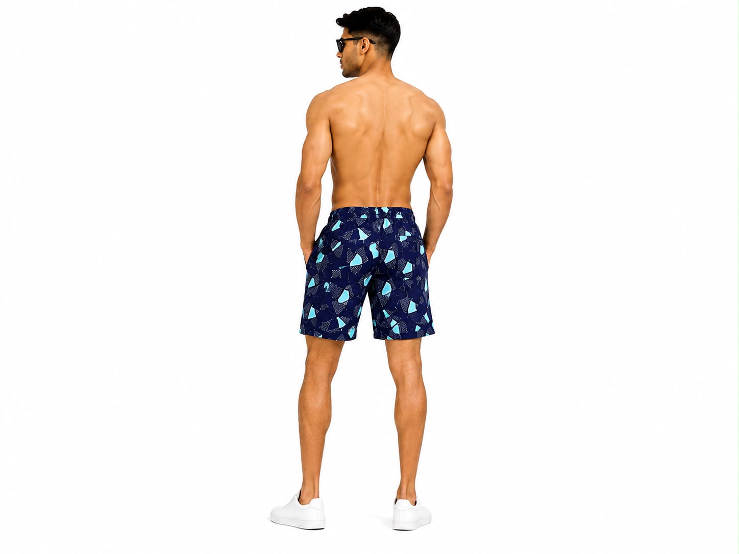 Newzy digital 4way all over printed shorts - Image 9