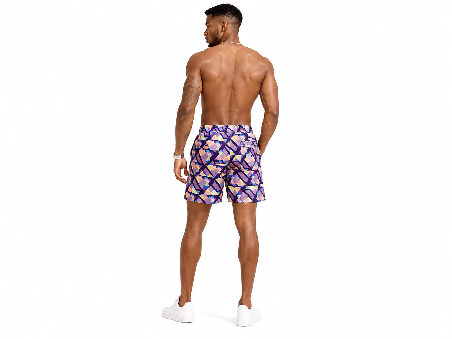 Newzy digital 4way all over printed shorts - Image 5